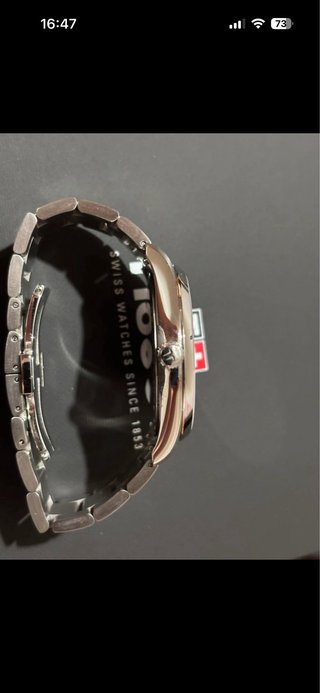 Tissot PR100 Reloj Negro y Plateado