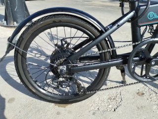 Bicicleta Eléctrica plegable Fiido D4S PRO negra