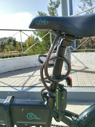 Bicicleta Eléctrica plegable Fiido D4S PRO negra