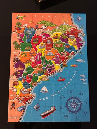 Puzzle Comarques de Catalunya