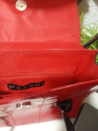 Bolso Frangi Rojo y Negro Pequeño