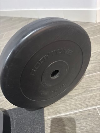 2 discos de pesa Bodytone 10kg