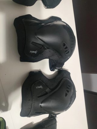 Patines en línea T.M (34-37) + Protecciones+ Bolsa