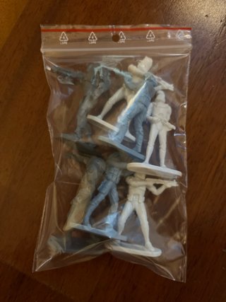 Lote 7 Figuras star wars Resina Hasbro Lucasfilm