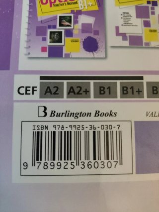 Burlington Avanced Options Workbook : B1+