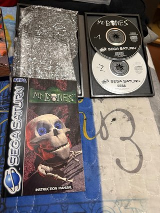Mr. Bones Sega Saturn PAL (Completo) - Caja Cartón