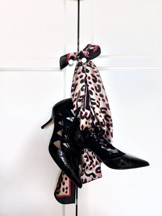 Zapatos salón negros punta T36