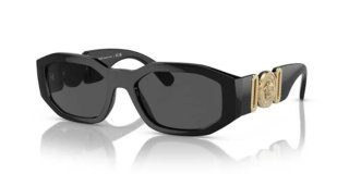 Gafas Versace Biggie Negras y Doradas