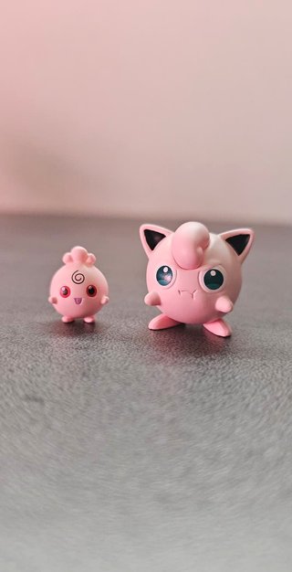 Figuras Pokemon Igglybuff y Jigglypuff