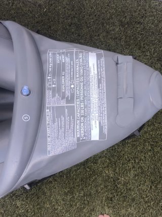 Kayak inflable Explorer amarillo
