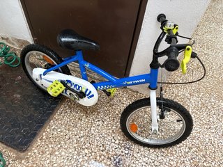 Bicicleta infantil azul Btwin