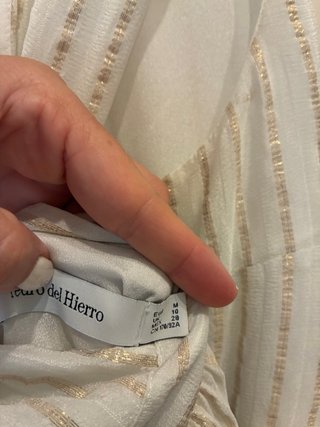 Vestido Pedro del Hierro espalda descubierta
