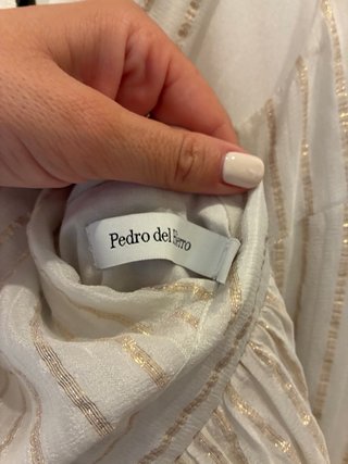 Vestido Pedro del Hierro espalda descubierta