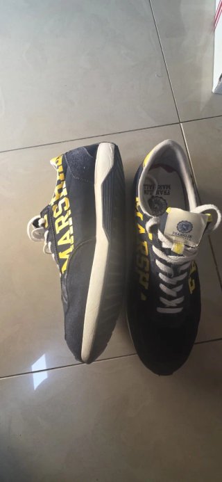 Zapatillas Franklin Marshall Azul y Amarillo