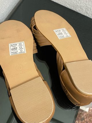 Sandalias ASOS Beige Tejidas Talla 38