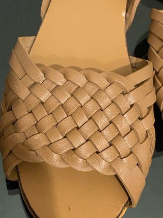 Sandalias ASOS Beige Tejidas Talla 38
