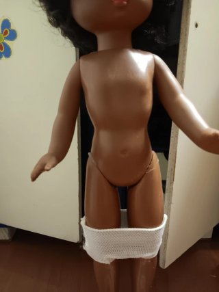 Muñeca Lesly negrita vintage