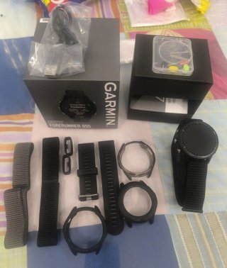 Garmin Forerunner 955 con Mapas y accesorios.