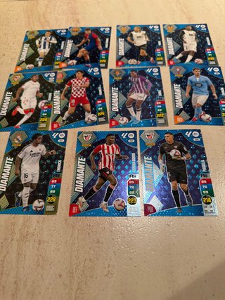 Cartas Adrenalyn Diamante 2024-25 Nuevas