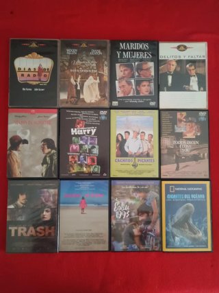 Dvd películas a 3€ unidad cine moderno
