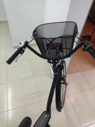 Bicicleta Paseo Btwin Negra Recoger en Moncofa