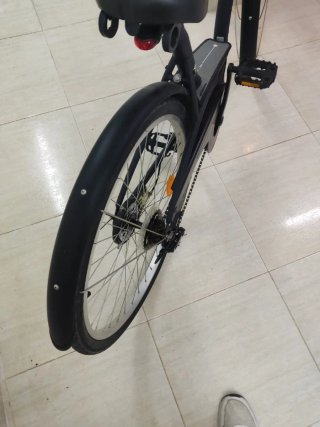 Bicicleta Paseo Btwin Negra Recoger en Moncofa