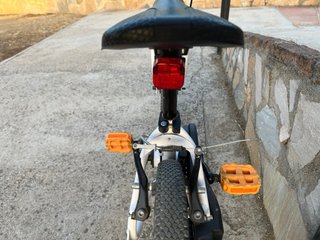 Bicicleta infantil Decathlon 14 blanca