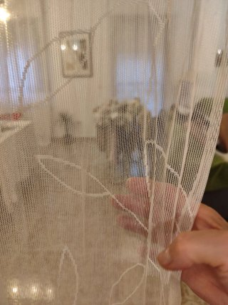 Visillos transparentes blancos Ikea