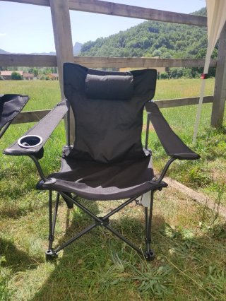 2 Sillas y tumbonas de Camping Plegables