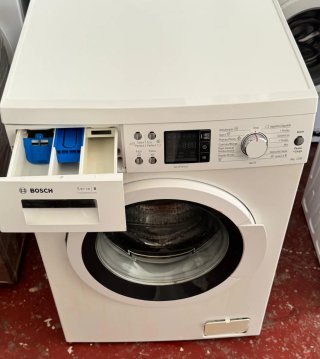 LAVADORA BOSCH DE 8 KILOS SERIE 6 EN BLANCO