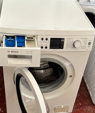 LAVADORA BOSCH DE 8 KILOS SERIE 6 EN BLANCO