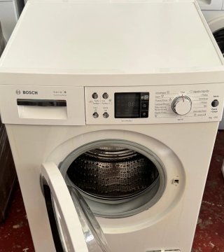 LAVADORA BOSCH DE 8 KILOS SERIE 6 EN BLANCO