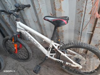 Lote Bicicletas Montaña Negra y otra blanca