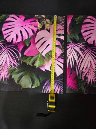 Cuadro Decorativo Hojas Tropicales