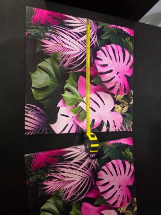 Cuadro Decorativo Hojas Tropicales
