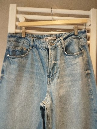 Pantalón vaquero ancho Zara Talla 40