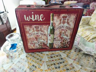 Maleta Vintage Chateau Michel Vino