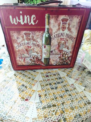 Maleta Vintage Chateau Michel Vino