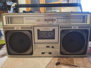 Radio Cassette Boombox JVC