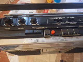 Radio Cassette Boombox JVC