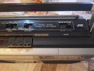 Radio Cassette Boombox JVC