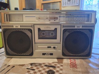 Radio Cassette Boombox JVC