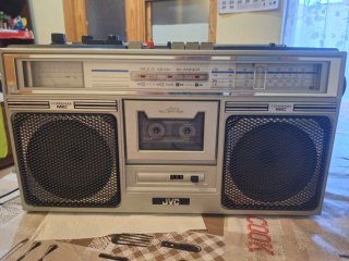 Radio Cassette Boombox JVC