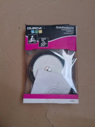 Ruedas estabilizadoras bici niños 12-20. Solo oun!