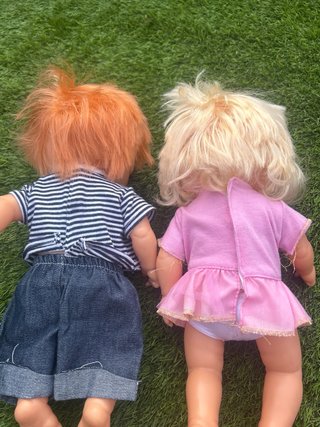 Muñecos Mila y Malo