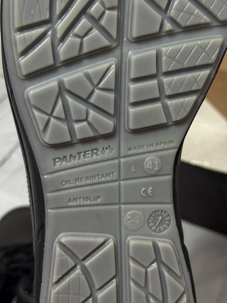 Zapatillas de seguridad Panter negras/grises