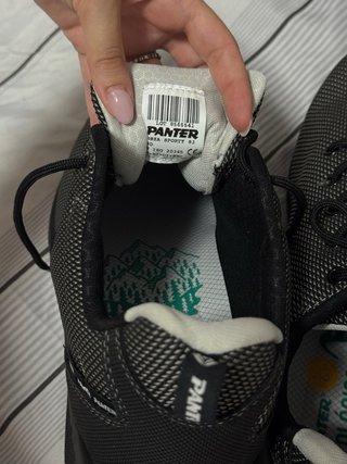 Zapatillas de seguridad Panter negras/grises