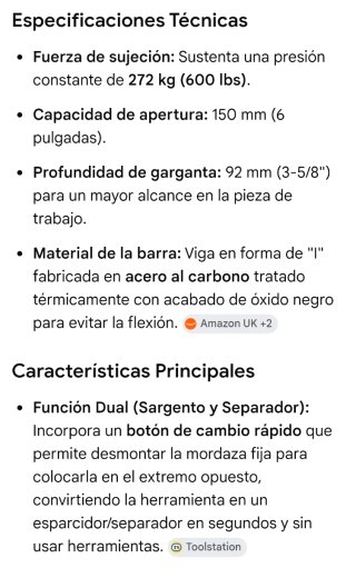 Prensa de barra IRWIN Quick-Grip 6