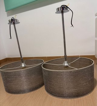 Conjunto 2 Lámparas Salón