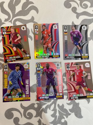 Cartas Mundial 60, 190, 346, 456, 558 y 562.